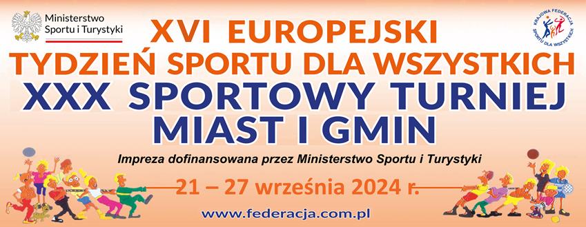 baner XXX SPORTOWY TURNIEJ MIAST i GMIN 