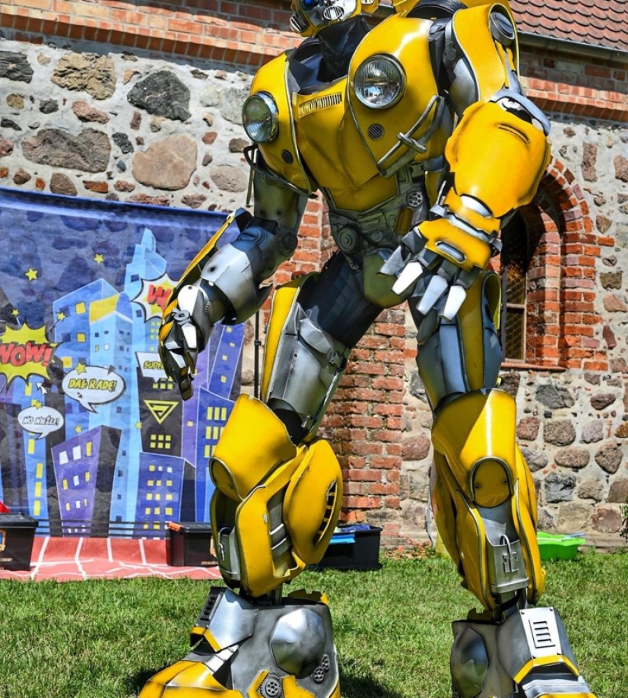 Transformers bumblebee podczas II Festiwalu Baniek