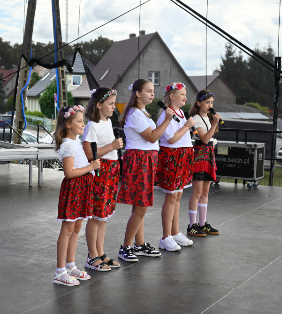Występ wokalny dziewczynek z Dream team