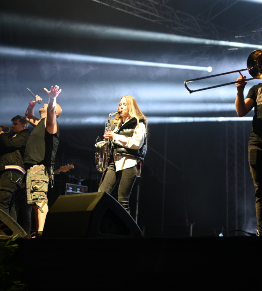 Występ zespołu Łydka Grubasa